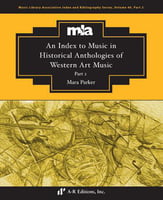 An Index to Music in Selected Historial Anthologies of Western Art Music, Part 2 book cover